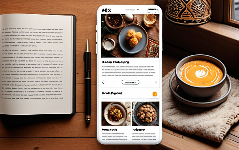 A cozy personal blog, designed with a warm and inviting feel. Focus on the layout and design aspects.