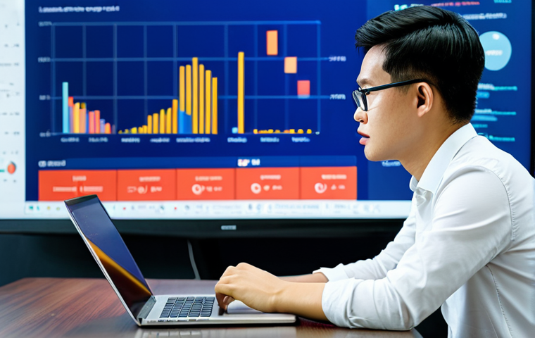 디지털 스토리의 목표 설정하기 - Identifying Target Audience**

"A young Vietnamese entrepreneur, fully clothed in business casual at...