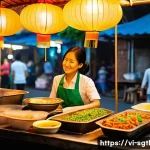 Home 14 디지털 스토리의 시작과 끝 설정하기 - **Prompt 1: Bustling Vietnamese Street Food Scene**
A vibrant and authentic street food scene in...