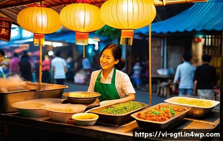 디지털 스토리의 시작과 끝 설정하기 - **Prompt 1: Bustling Vietnamese Street Food Scene**
    A vibrant and authentic street food scene in...