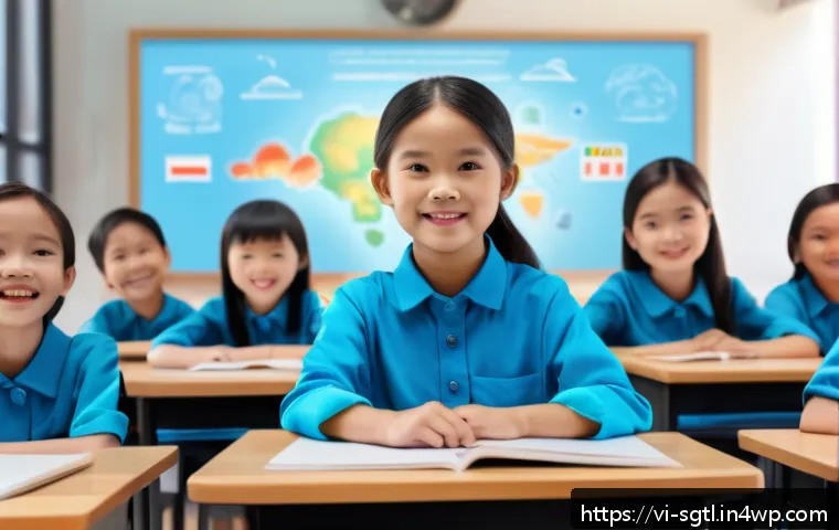디지털 스토리의 구조적 실험과 혁신 - A futuristic digital storytelling scene in a Vietnamese classroom using augmented reality (AR) techn...